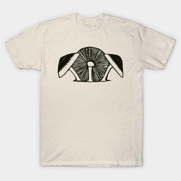 Vintage Three mushrooms T-Shirt by MOMOTP